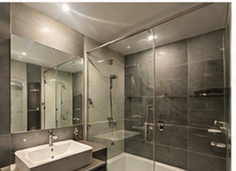 Premium bathroom renovation concept