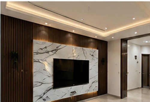 Luxury living room remodeling concept